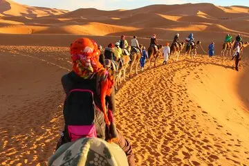 Marrakech to Merzouga 3-day Sahara tour with camel trek and desert camp Marrakech desert tour 3 days — Marrakech to Merzouga Sahara trip with camel trek and desert camp