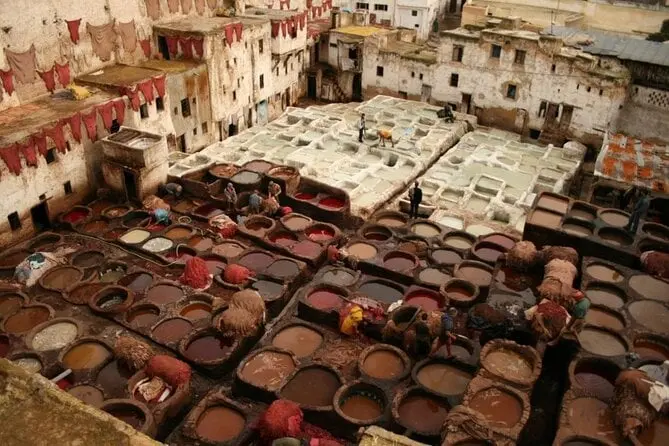 Chefchaouen blue city day trip from Fes in the Rif mountains — alternative view