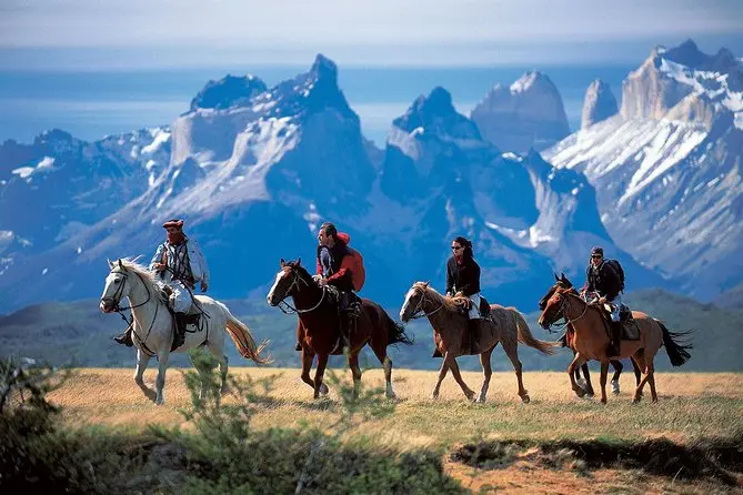Horse riding tour from Marrakech with Atlas Mountains backdrop Horse riding tour from Marrakech with Atlas Mountains backdrop