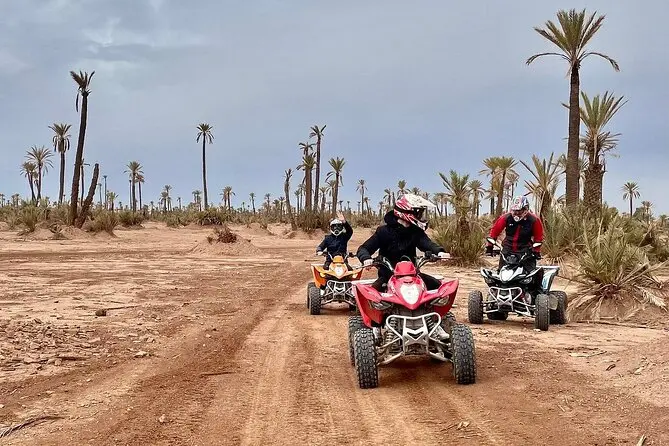 Quad and buggy ride near Marrakech Quad and buggy ride through Marrakech palmeries and rocky desert tracks