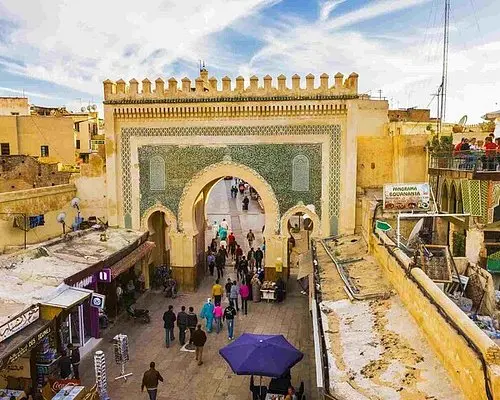 Rabat capital day trip from Fes — Kasbah des Oudayas and Hassan Tower — alternative view